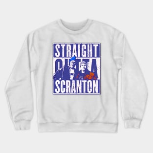 The Straight Outta Scranton - Lazy Scranton-The Office 2022 Crewneck Sweatshirt